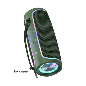 Boxa Portabila Kaku KSC-614, BT 5.0, Colorful Light, 10W, TWS - Verde Dark