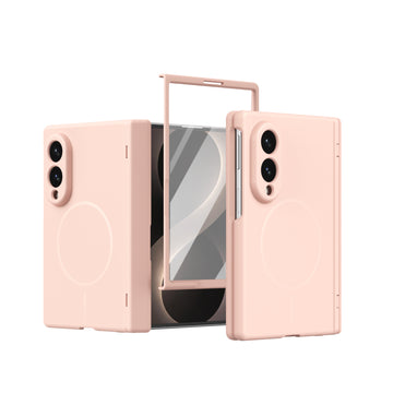 Husa pentru Samsung Z Fold 8, Pentru Samsung Galaxy Z Fold 8, Infinity MagCasa, Protectie Ecran - Roz