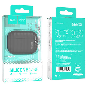 Husa Silicon Hoco WB20 pentru AirPods Pro, pentru Carcasa - Verde