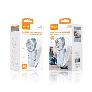 X-Start AP025, Aparat de Curatat Scame, 6 Lame - Alb / Albastru