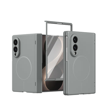 Husa pentru Samsung Z Fold 8, Pentru Samsung Galaxy Z Fold 8, Infinity MagCasa, Protectie Ecran - Gri