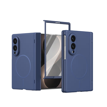Husa pentru Samsung Z Fold 8, Pentru Samsung Galaxy Z Fold 8, Infinity MagCasa, Protectie Ecran - Albastru