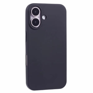 Husa Soft - iPhone 16 Plus, MicroFiber, TPU, Pure Black