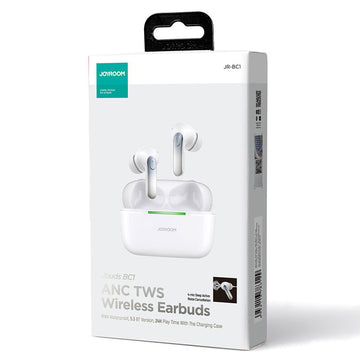 Casti Wireless Joyroom JR-BC1, Ear Buds, BT 5.3, StandBy, 380mAh - Alb