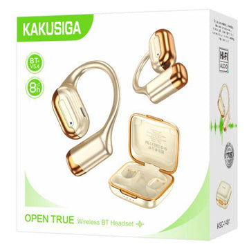 Casti Wireless Kaku KSC-1481, Over-Ear Buds, BT 5.4, 500/40mAh, 8h Utilizare - Alb