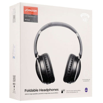 Casti Wireless Joyroom JR-HL2, Over Ear, BT 5.0, StandBy - Negru