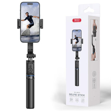 Suport Stand XO SS13, tip Selfie, Brat Telescopic, Tripods, 106cm, Detasabil - Negru