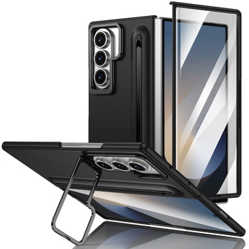 Husa pentru Samsung Z Fold 8 Ultra, Pentru Samsung Galaxy Z Fold 8 Ultra, Camera Bracket, Antisoc, Touchpen - Negru