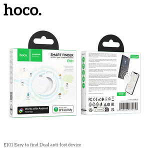 Hoco E101, Dispozitiv TAG, BT, Dual - IOS / Android | Black