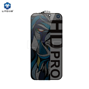 Folie HD Privacy pentru iPhone 12 Pro, AntiSpy - Contur negru