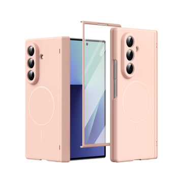 Husa pentru Samsung Z Fold 8 Ultra, Pentru Samsung Galaxy Z Fold 8 Ultra, Infinity MagCasa, Protectie Ecran - Roz