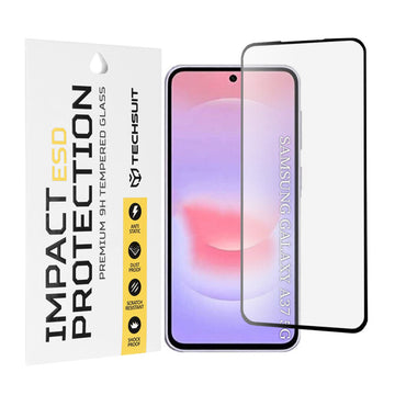 Folie Clear pentru Samsung A37, Full Glass - Transparent / Negru