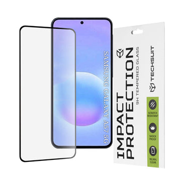 Folie Clear pentru Samsung A57, Full Glass - Transparent / Negru