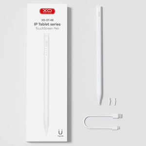 Stylus XO ST-08, AP Pencil, Magnetic, 130mAh, Led Power - Alb