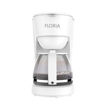 Filtru cafea alb Floria ZLN9274, 600 W, 1.25 l