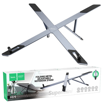 Suport Birou Hoco HD9, Stand, Light, Folding - Gri / Metall