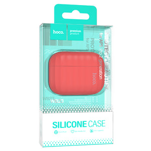 Husa HOCO WB23 pentru AirPods Pro2, pentru Casti, TPU - Rosu
