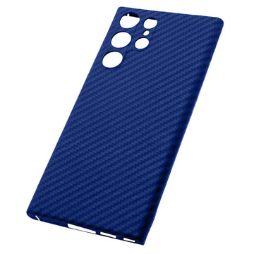 Husa Kevlar pentru Samsung S23, Aramid Fiber, UltraThin - Albastru
