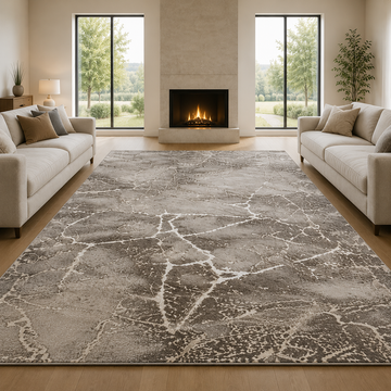 Covor Livario Imperial Effect Gresie Bej Bej