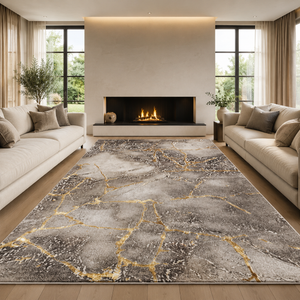 Covor Livario Imperial Effect Gresie Bej Gold