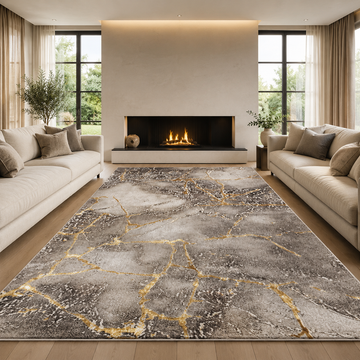 Covor Livario Imperial Effect Gresie Bej Gold