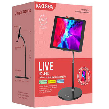 Suport Birou Kaku KSC-463, Stand, Universal pentru Tableta, MultiAngle, Brat Telescopic - Negru