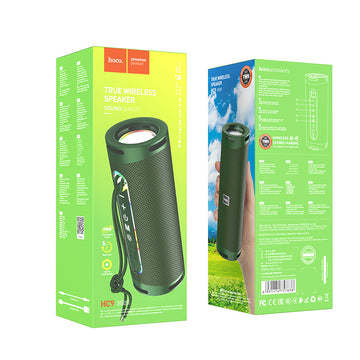 Boxa Portabila Hoco HC9, TWS, BT Wireless, Pulse Sport 2*5W - Verde