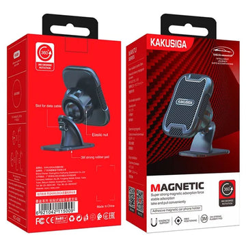 Suport Auto Kaku KSC-426B, Magnetic, Montaj Bord, MultiAngle, Anti-Slip - Negru