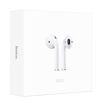 Casti Wireless Hoco EW25, Ear Buds, BT 5.3, 200h StandBy, 350mAh, True - Alb