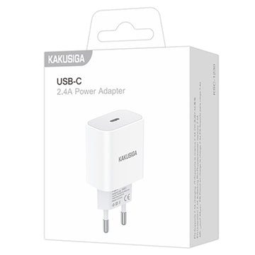 Incarcator Retea Kaku KSC-1230, 2.4A, 1xUSB-C - Alb