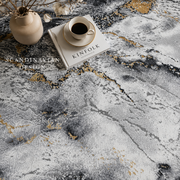 Covor Modern Diamant Livario White Gold