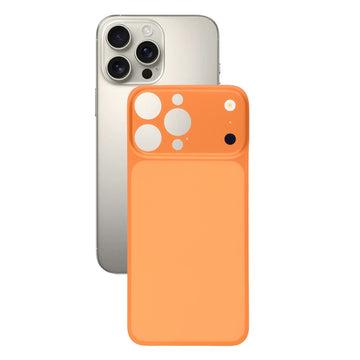 Folie Spate S17 pentru iPhone 16 Pro, Full Cover, Transform Seria 17, FullGlue - Portocaliu