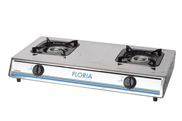 Aragaz 2 ochiuri inox Floria ZLN8365
