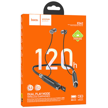 Casti Wireless Hoco ES62, In Ear, BT 5.4, 280mAh, Neck-Mount - Gri
