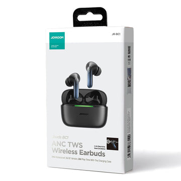 Casti Wireless Joyroom JR-BC1, Ear Buds, BT 5.3, StandBy, 380mAh - Negru