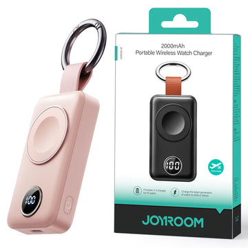 Incarcator Wireless Joyroom JR-WQW01, 3W, Qi Charging, 2000 mAh - Roz