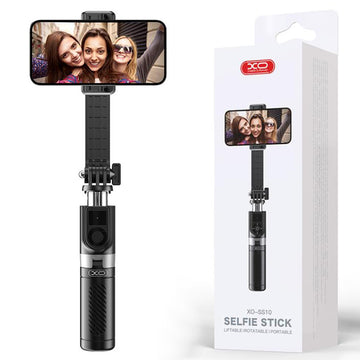 Suport Stand XO SS10, tip Selfie, Brat Telescopic, Tripods, 80cm, MiniSize - Negru