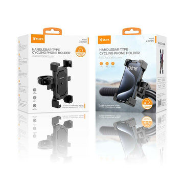 Suport Moto/Bike X-Start ZJ060, cu Cleme Laterale, 360°, Lock Button - Negru