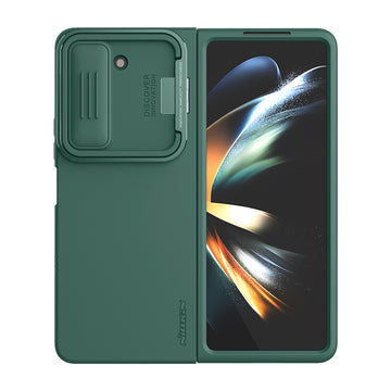 Husa Nillkin pentru Samsung Z Fold5, CamShield Silky, TPU - Deep verde