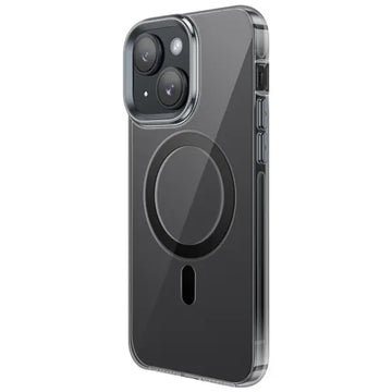 Husa Hoco AS3 pentru iPhone 15 Plus, MagSafe, Antidrop - Gri