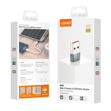 Adaptor OTG Transfer Ldnio LC150, USB-A la USB-C
