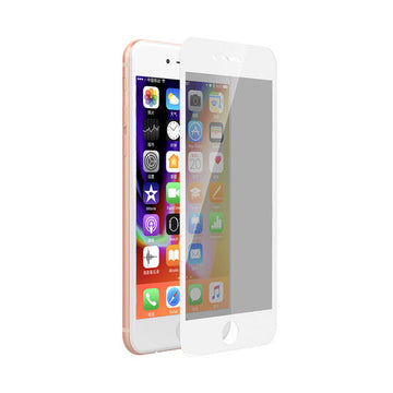 Folie Privacy pentru iPhone 8, 7 / SE / SE, Full Glass - Transparent / Alb