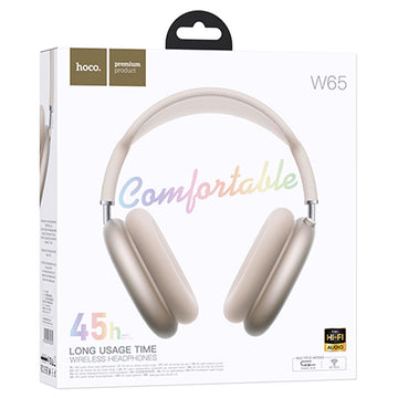 Casti Wireless Hoco W65, Over Ear, BT 5.4, 45h StandBy - Multicolor