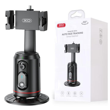 Suport Stand XO SS16, tip Selfie, AI cu Urmarire Faciala, MultiAngle - Negru