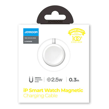 Incarcator Wireless Joyroom S-IW003, iWatch, Magnet, 2.5W, Conector USB-A - Alb