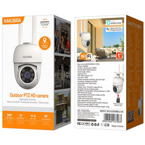Camera Video de Exterior Kaku KSC-1128, Full HD, Nightvision InfraRed, Wi-Fi - Alb