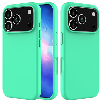 Husa Soft pentru iPhone 18 Pro, MicroFiber, TPU - Verde