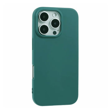 Husa Soft pentru iPhone 16 Pro Max - Verde inchis