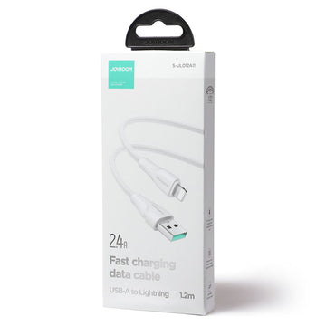Cablu Date si Incarcare Joyroom S-CL020A11, USB-C la Lightning, PD20W, QC3.0, 1.2m - Alb