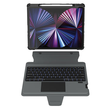 Husa Tableta pentru iPhone, Bumper Combo cu Tastatura Detasabila Pentru Ad Pro / 12.9 Inch